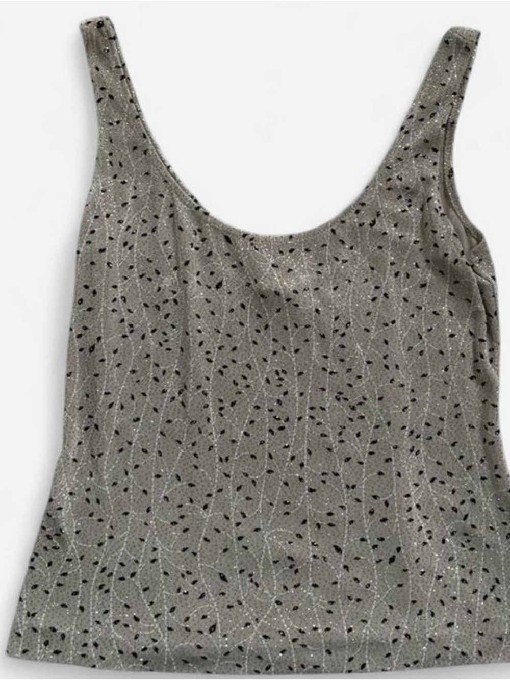 Stunning Alex Evenings Glitter Top